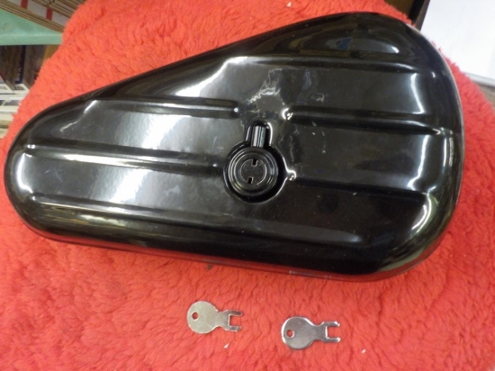 KNUCKLEHEAD UL 45 "NEW REPO" BLACK TOOL BOX #64205-40